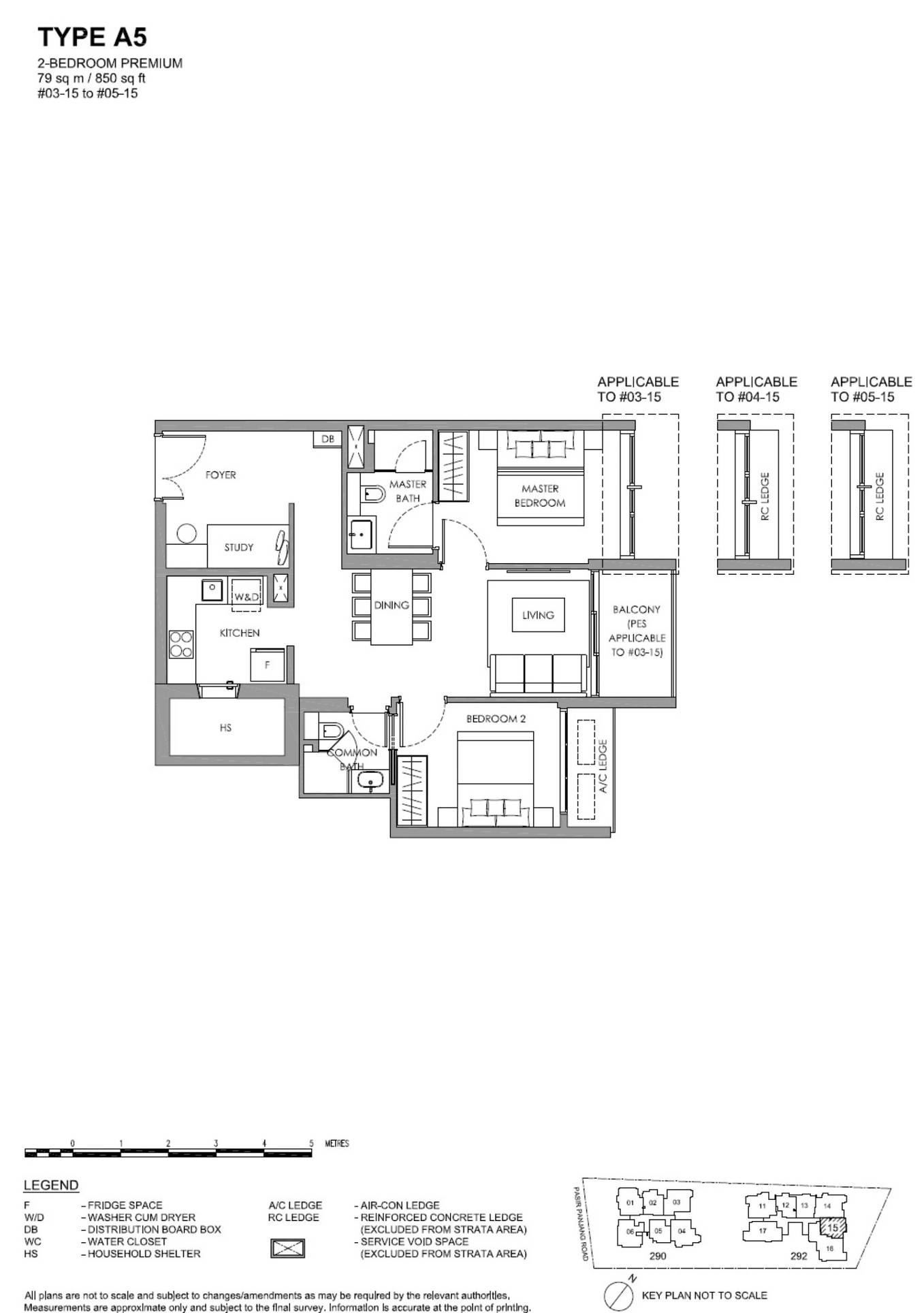 The Hillshore floorplan